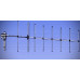 VHF Antenna 8 Element Yagi Directional Signal HIGH GAIN Low SWR!