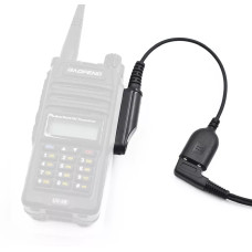 Audio Microphone FBI Earpiece to Transceiver