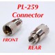 PL-259 Solder Connectors Bakelite For LMR400,RG8,RG-213 