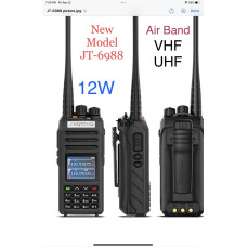 JT-6988 HP 12W Dual-Band & Air Band Rx Portable