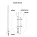 Commercial UHF Base Station Ground Plane Antenna 